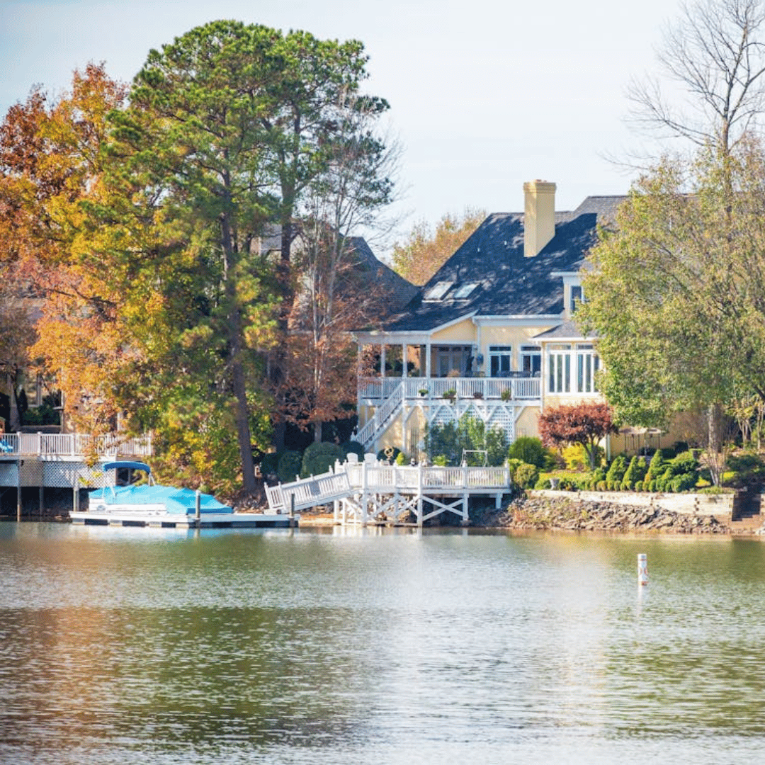 An Agent Showing a House to Her Clients