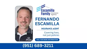 Fernando Escamilla, Riverside, Insurance Agent
