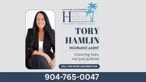 Tory Hamlin, Jacksonville, Insurance Agent