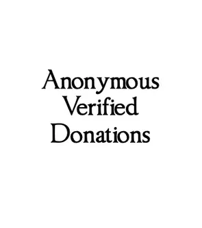 Anonymous Verified Donations